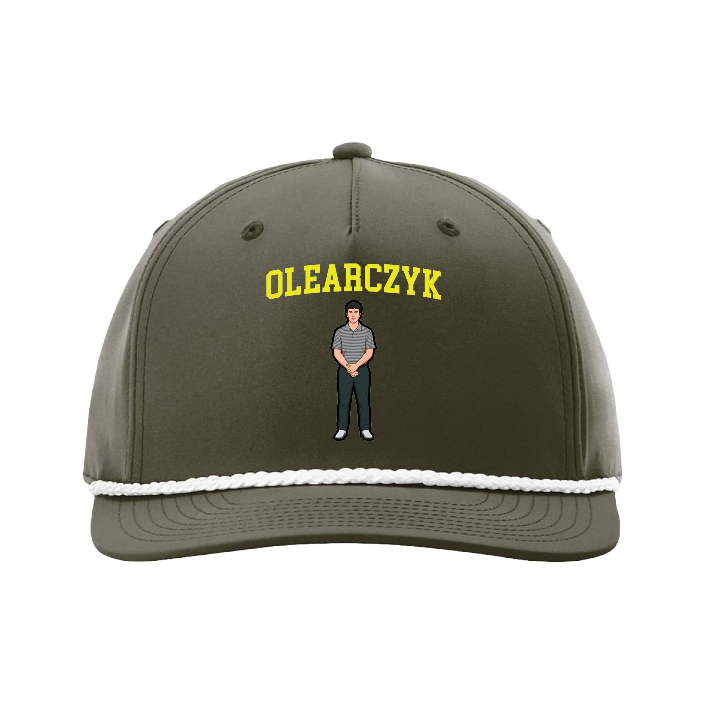 Five-Panel Classic Rope Cap — Shirsey in Green