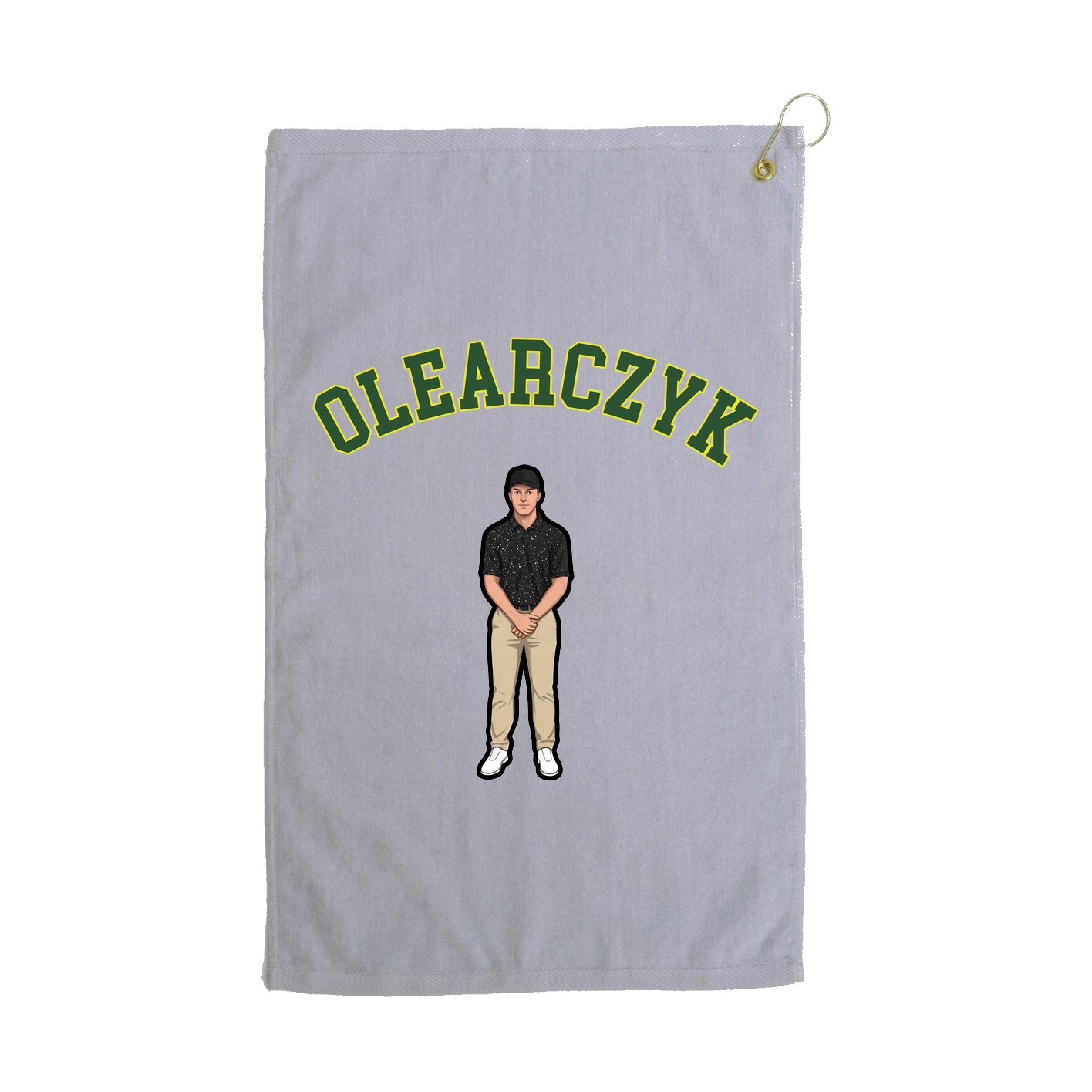 Golf Towel — Shirsey Arch in Grey