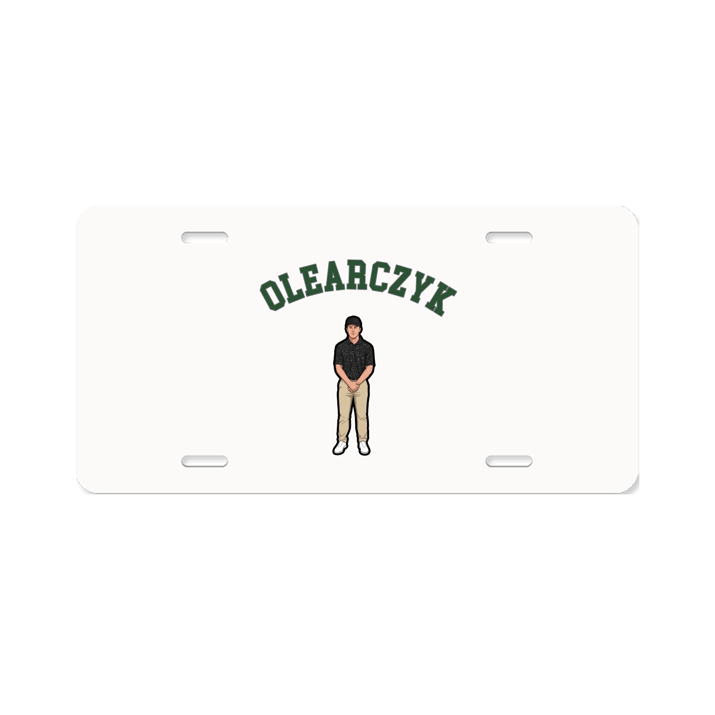 License Plate — Shirsey Arch in Classic