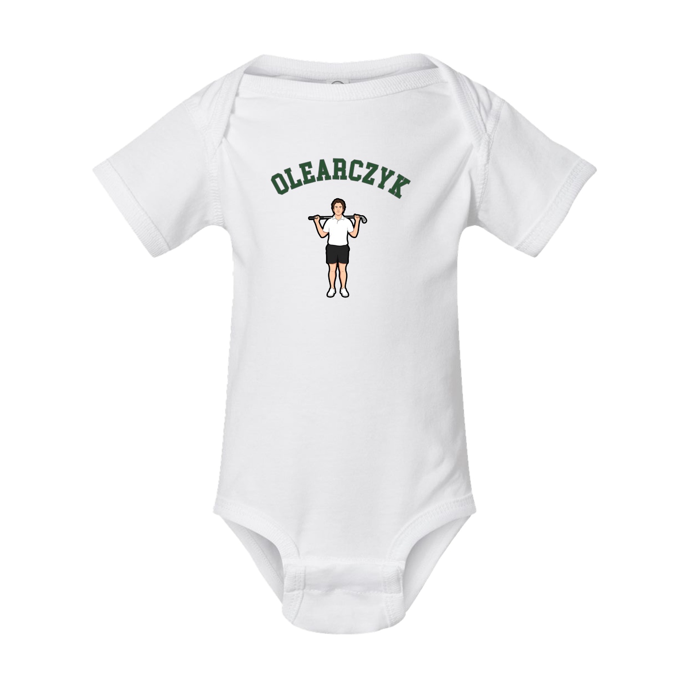 Baby Onesie — Shirsey Arch in White