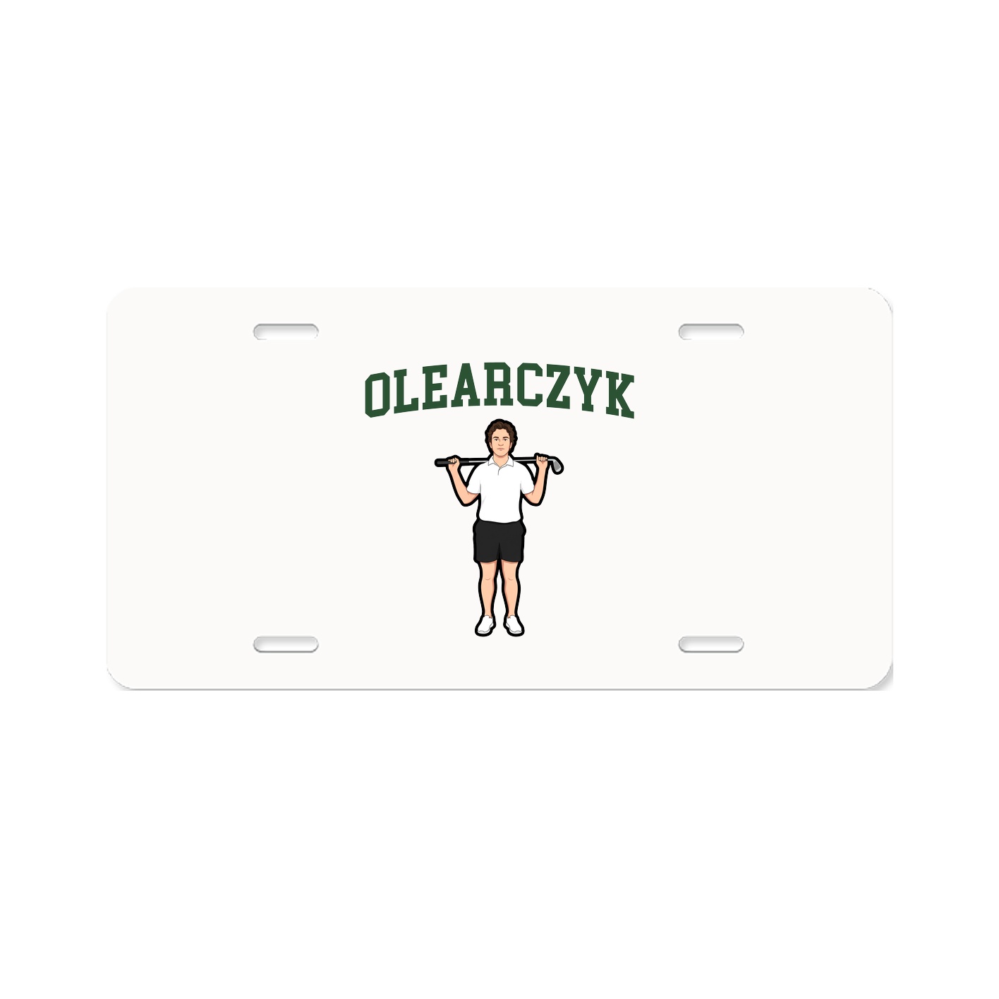 License Plate — Shirsey in Classic