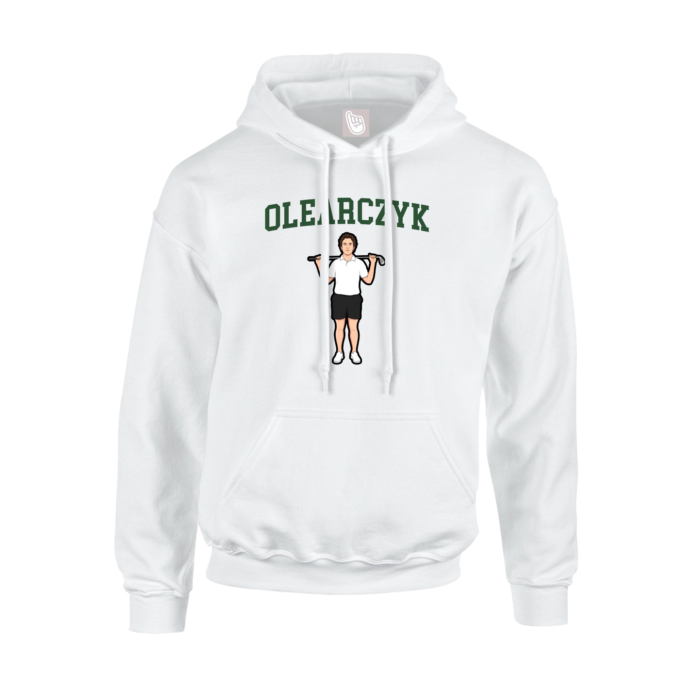 Hoodie — Shirsey in White