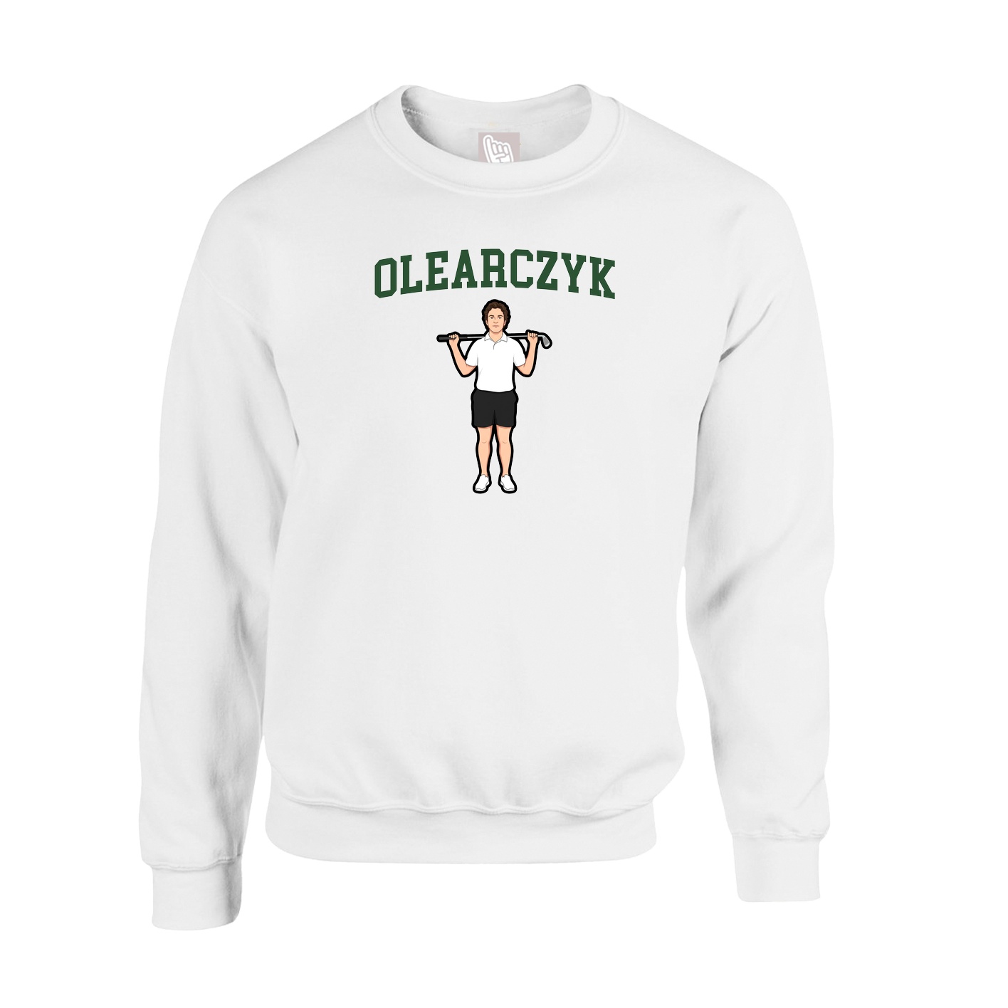 Fleece Crew — Shirsey in White
