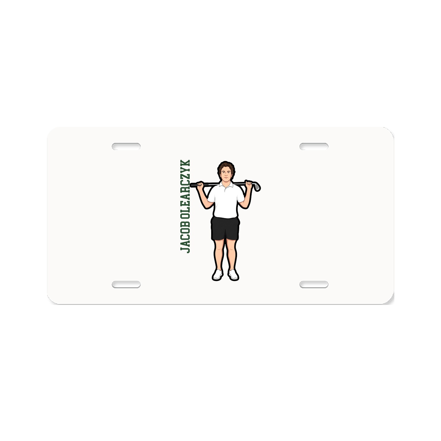 Aluminum License Plate
