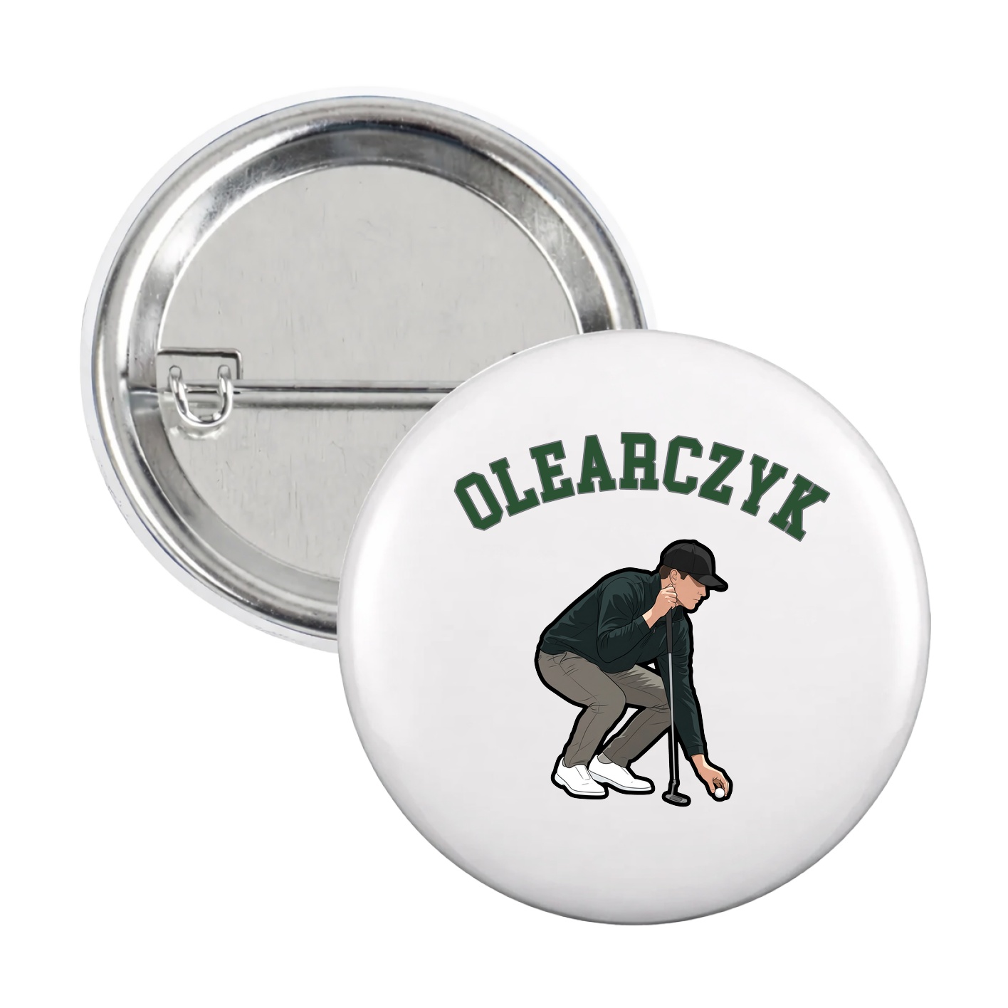 Game Day Button — Shirsey Arch in White