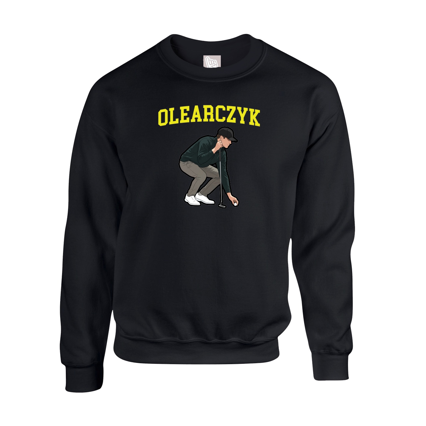 Fleece Crew — Shirsey in Black