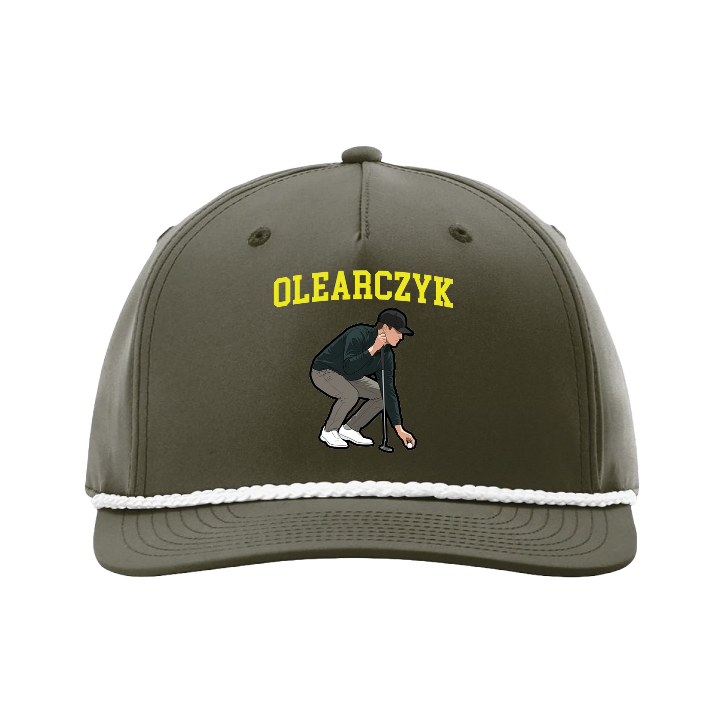 Five-Panel Classic Rope Cap — Shirsey in Green