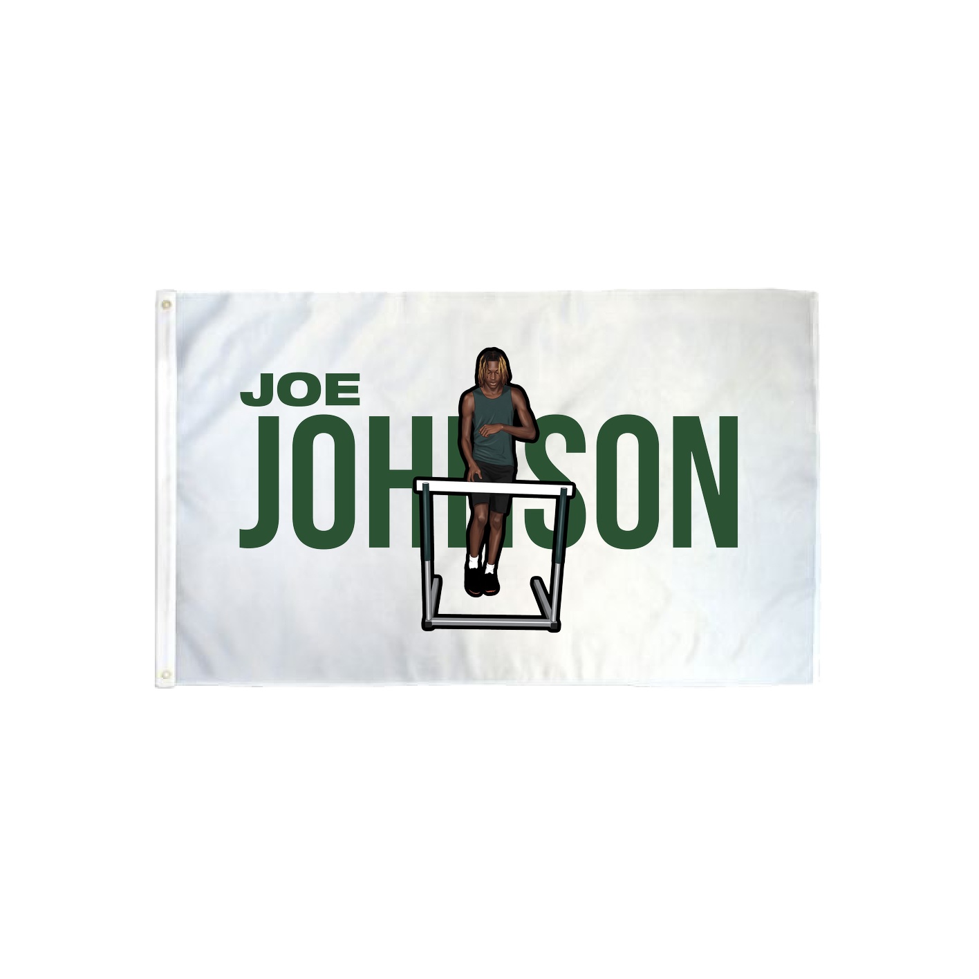 3x5 Flag — Player Name in Classic