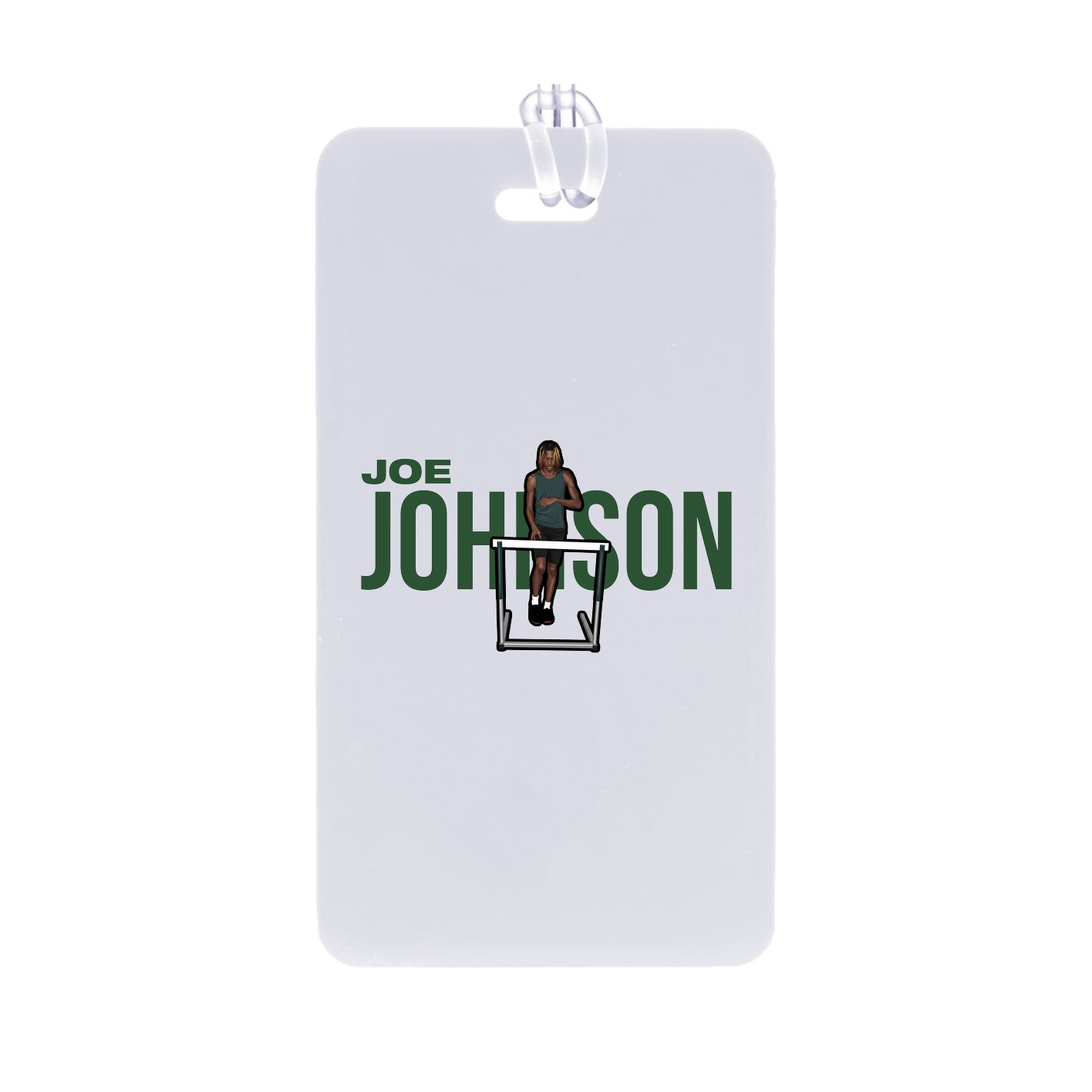 Bag Tag — Player Name in Classic