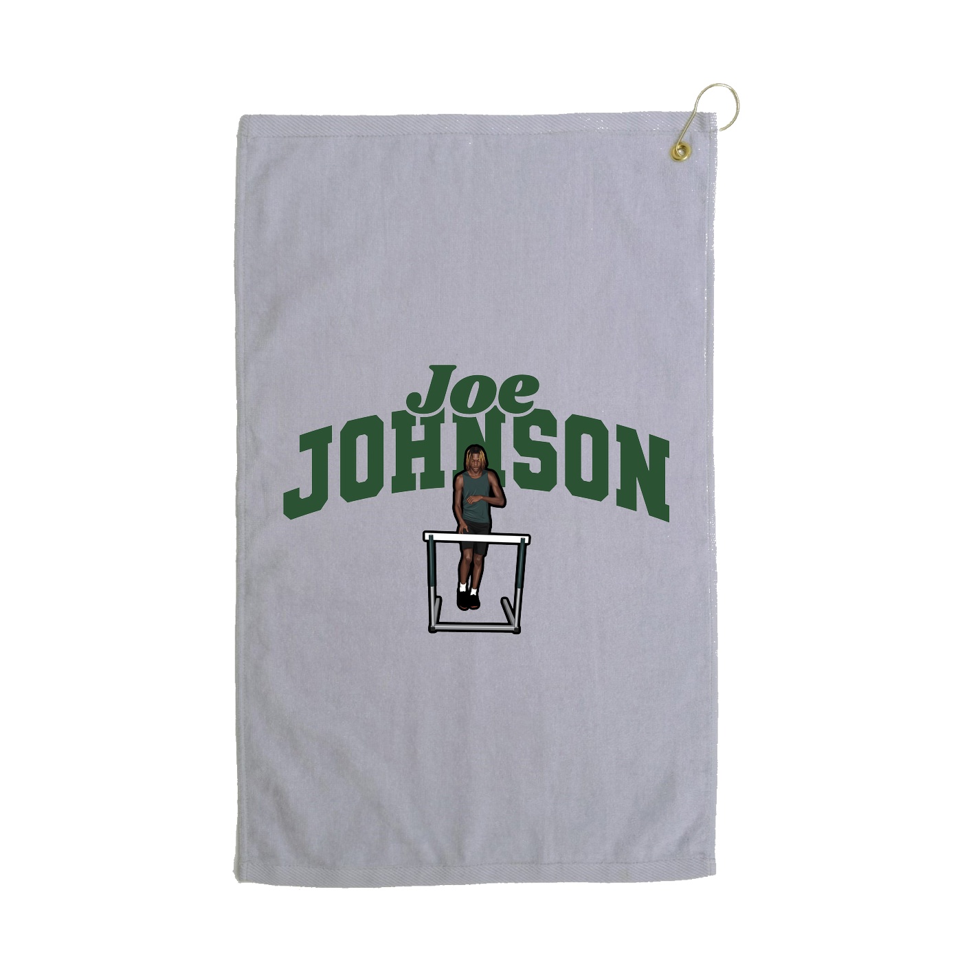 Golf Towel — Signature Arch in Grey