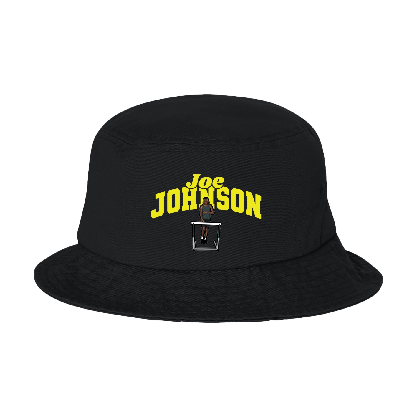 Bucket Cap — Signature Arch in Black