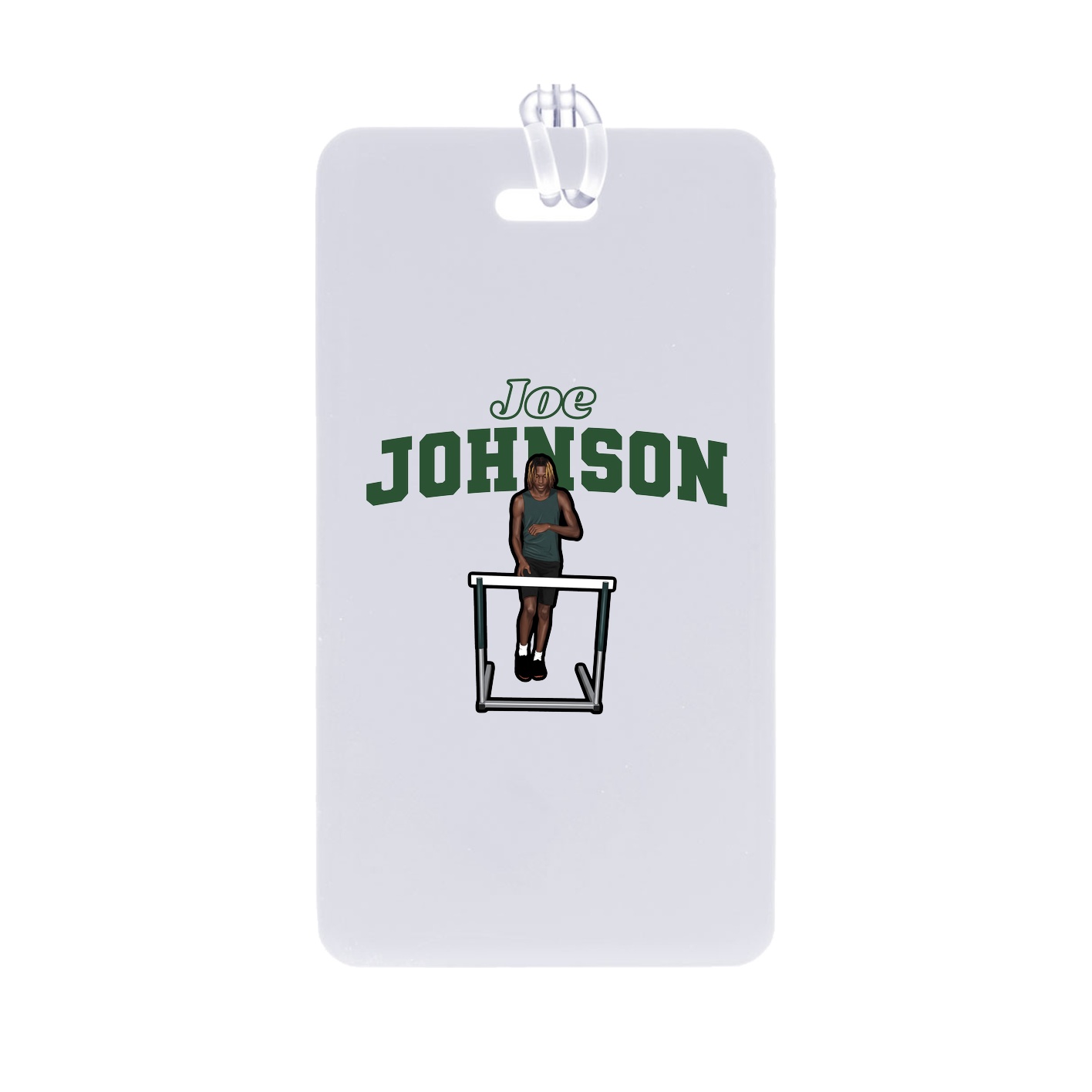 Bag Tag — Name Arch in Classic