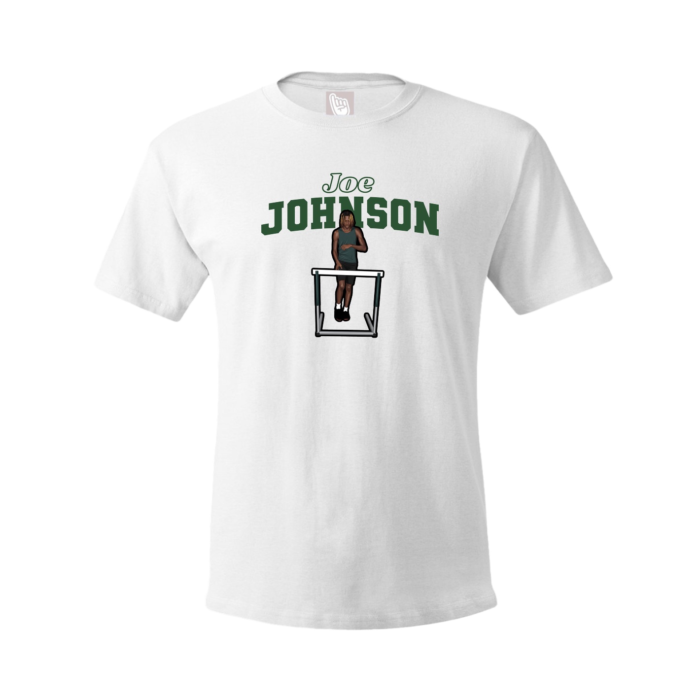 Tee — Name Arch in White