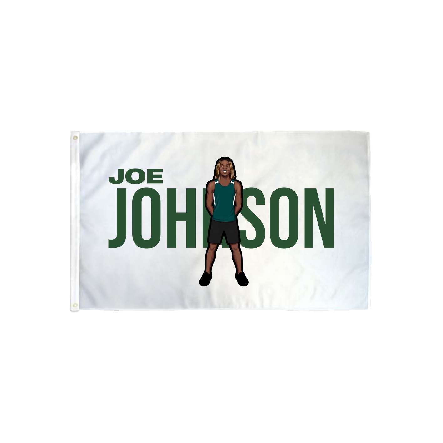 3x5 Flag — Player Name in Classic