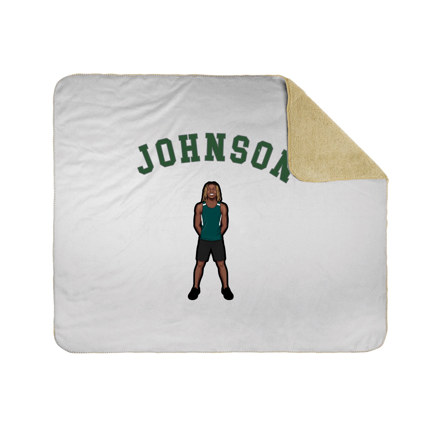 Throw Blanket — Shirsey Arch in White