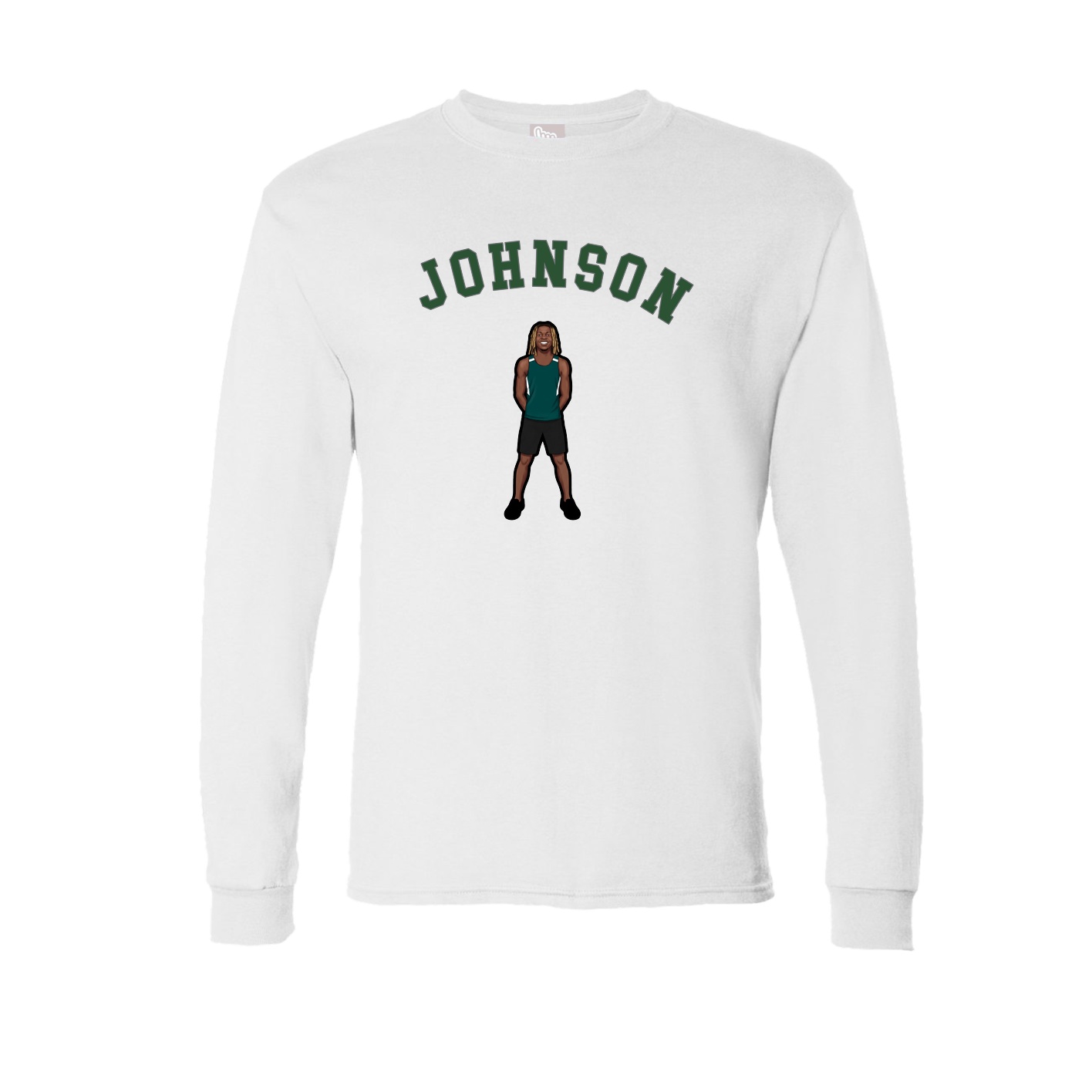 Long Sleeve Tee — Shirsey Arch in White