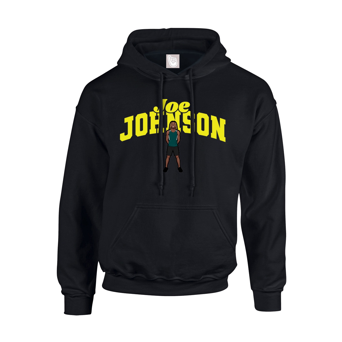 Hoodie — Signature Arch in Black