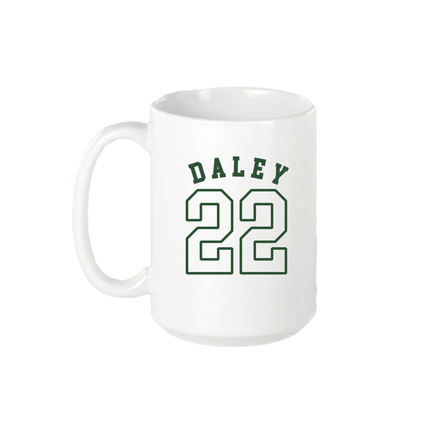 15oz Coffee Mug — Shirsey Arch in White