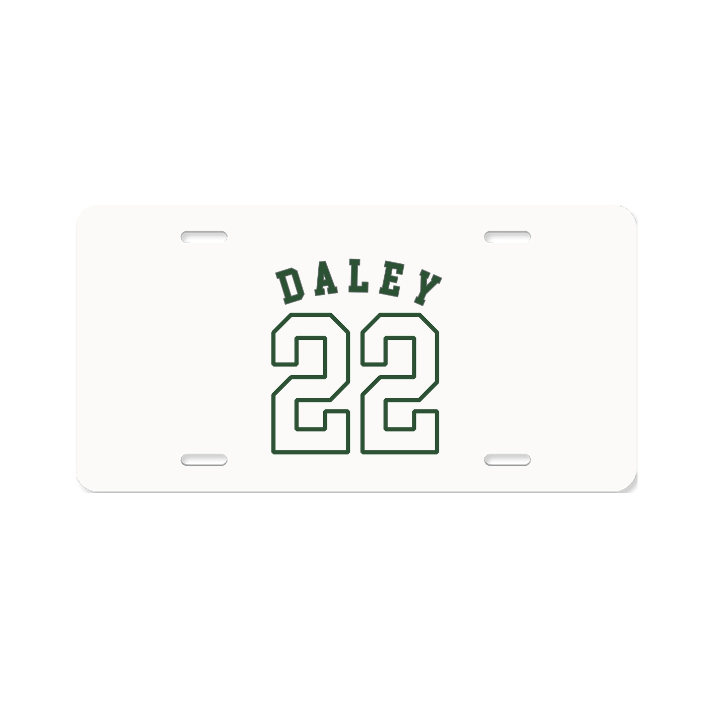 License Plate — Shirsey Arch in Classic