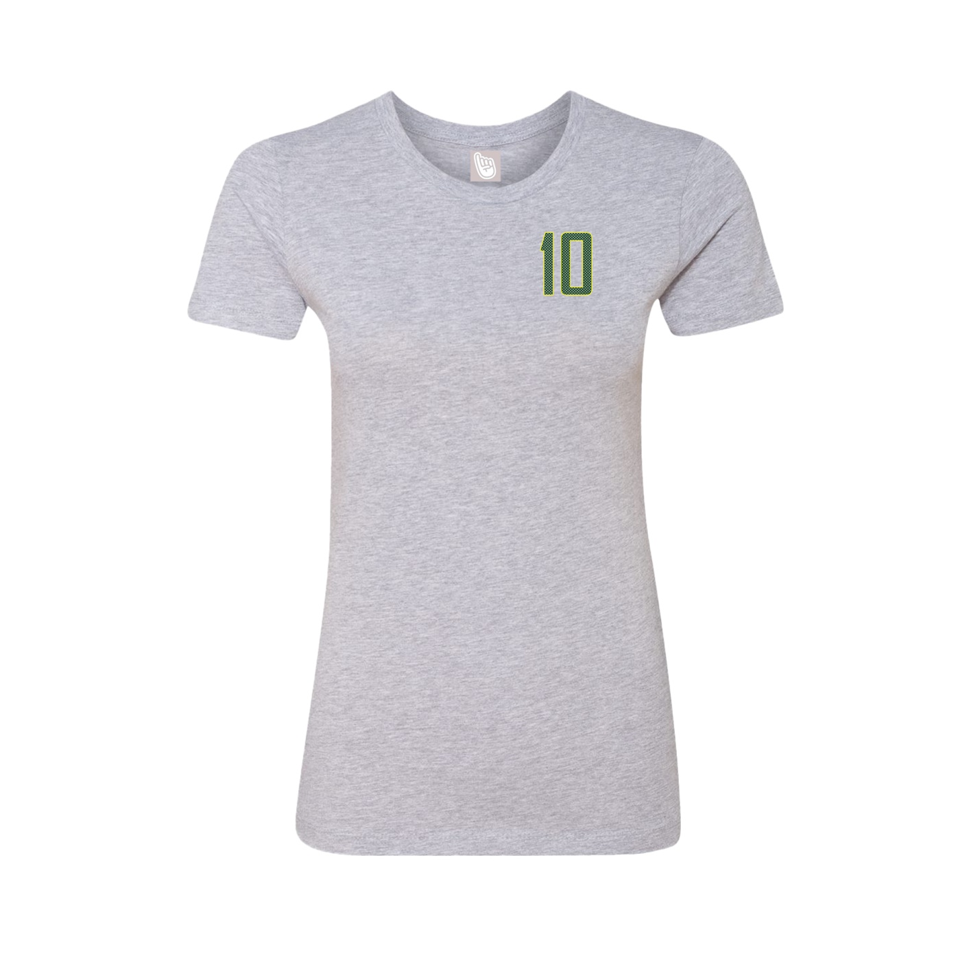 Womens Tee — Front Shirsy in Grey