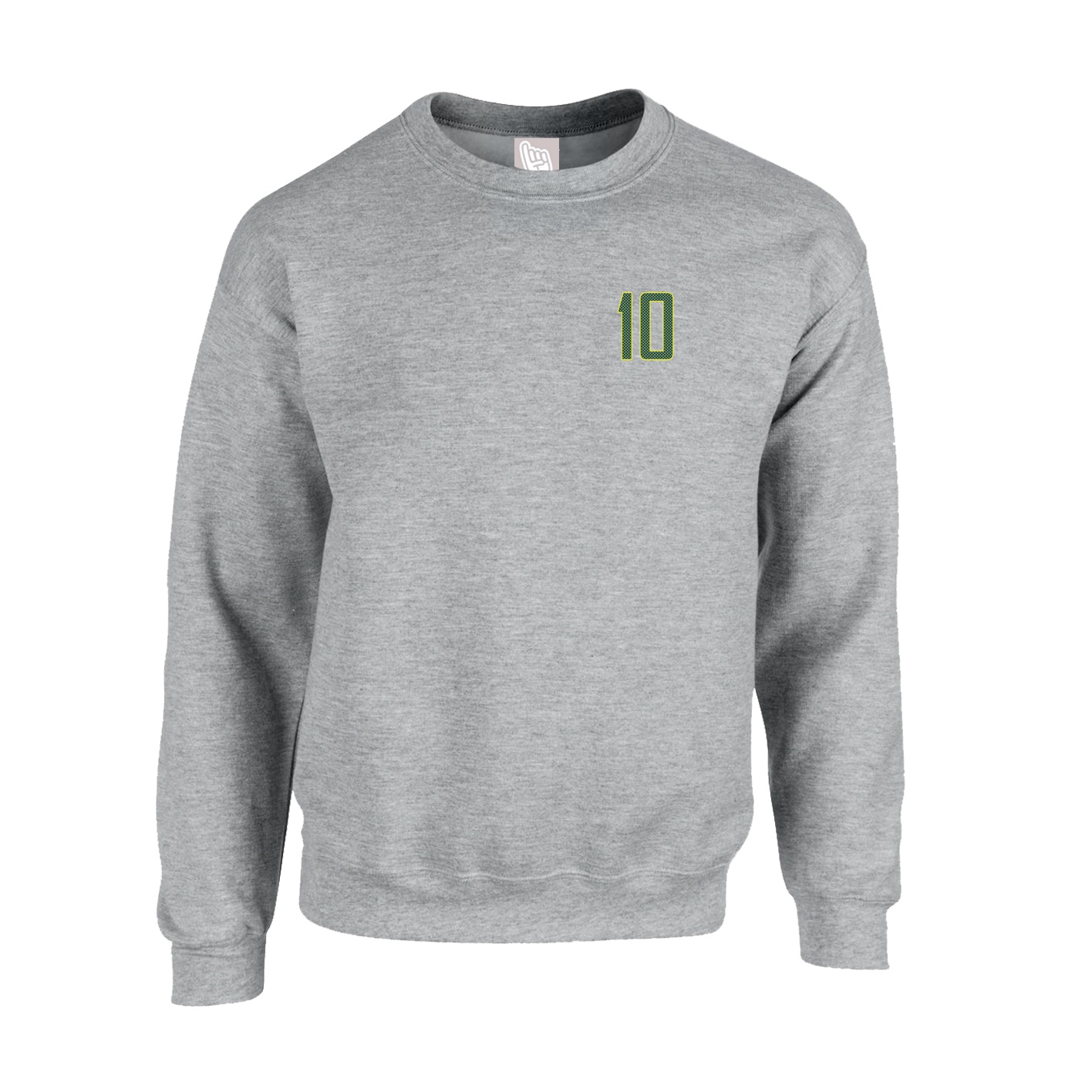 Fleece Crew — Front Shirsy in Grey