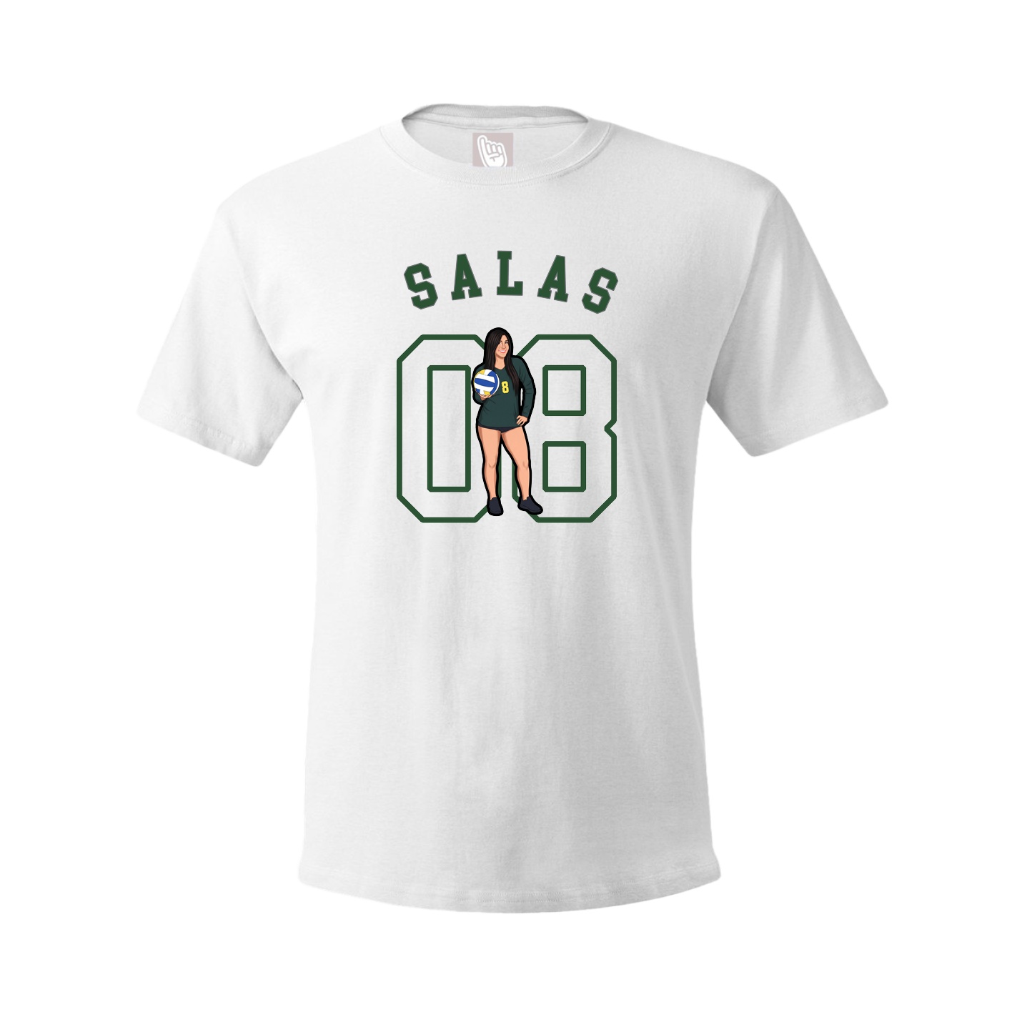 Tee — Shirsey Arch in White