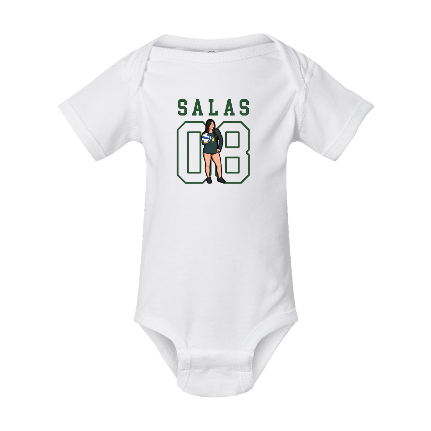 Baby Onesie — Shirsey in White