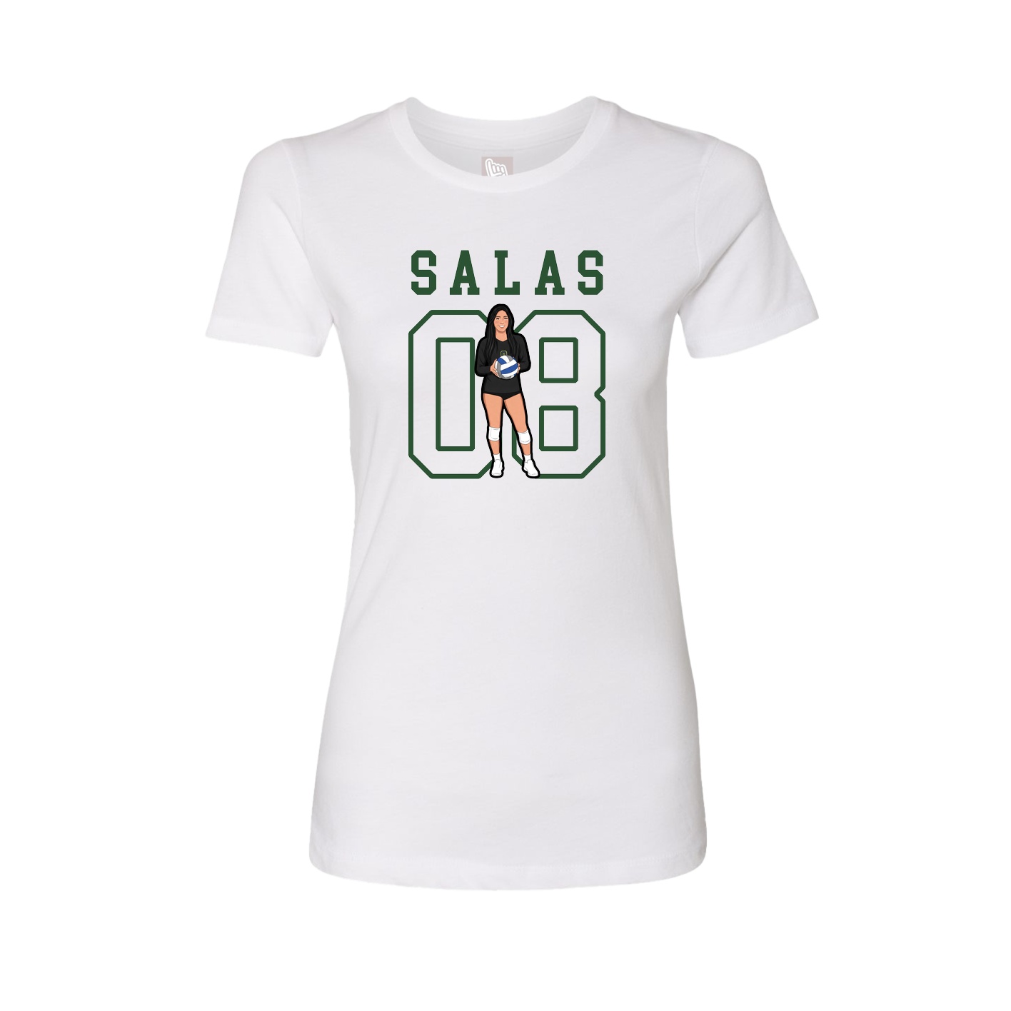 Fitted Women's Tee — Shirsey in White