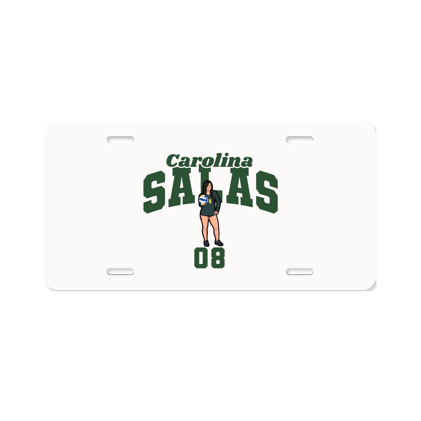 License Plate — Signature Arch in Classic