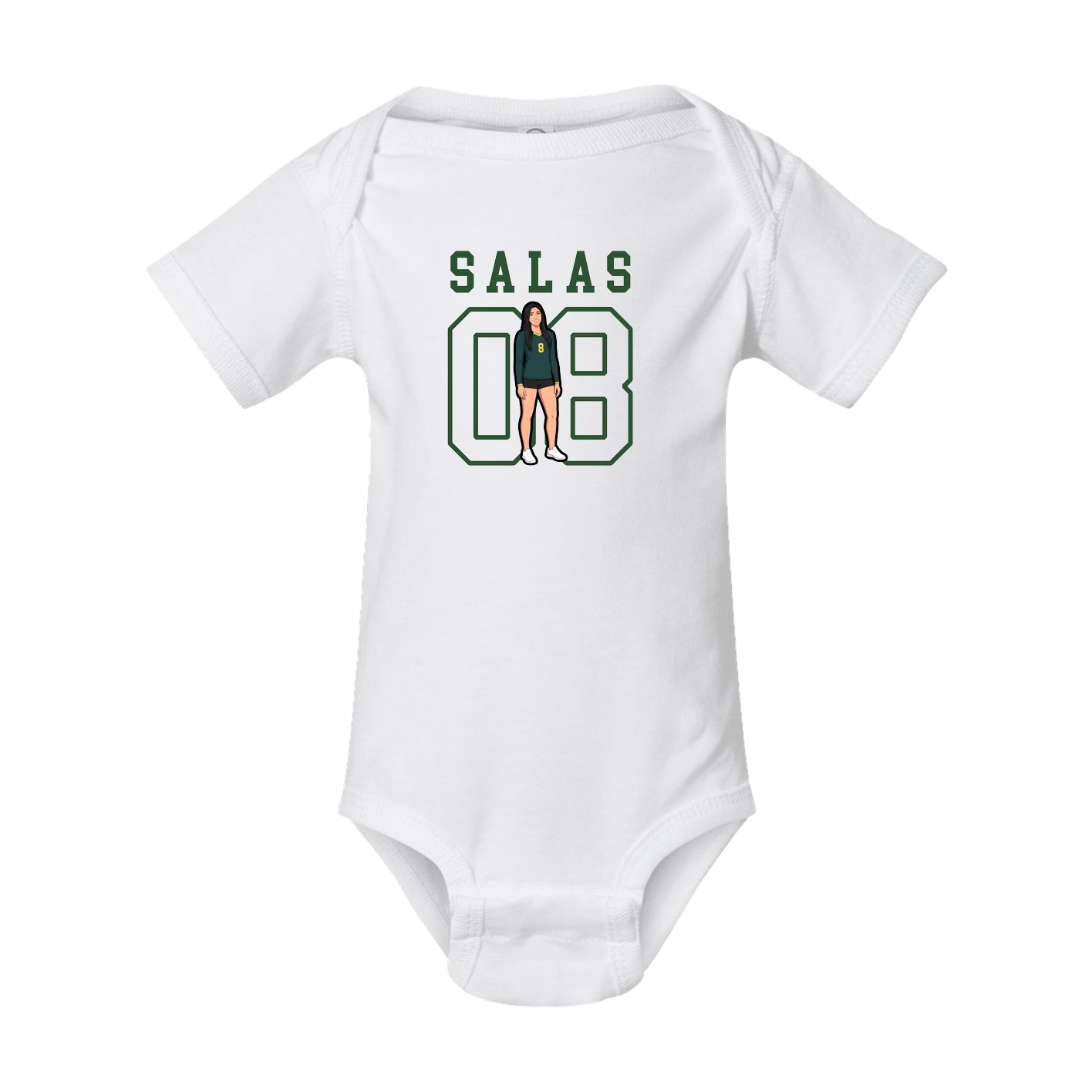 Baby Onesie — Shirsey in White