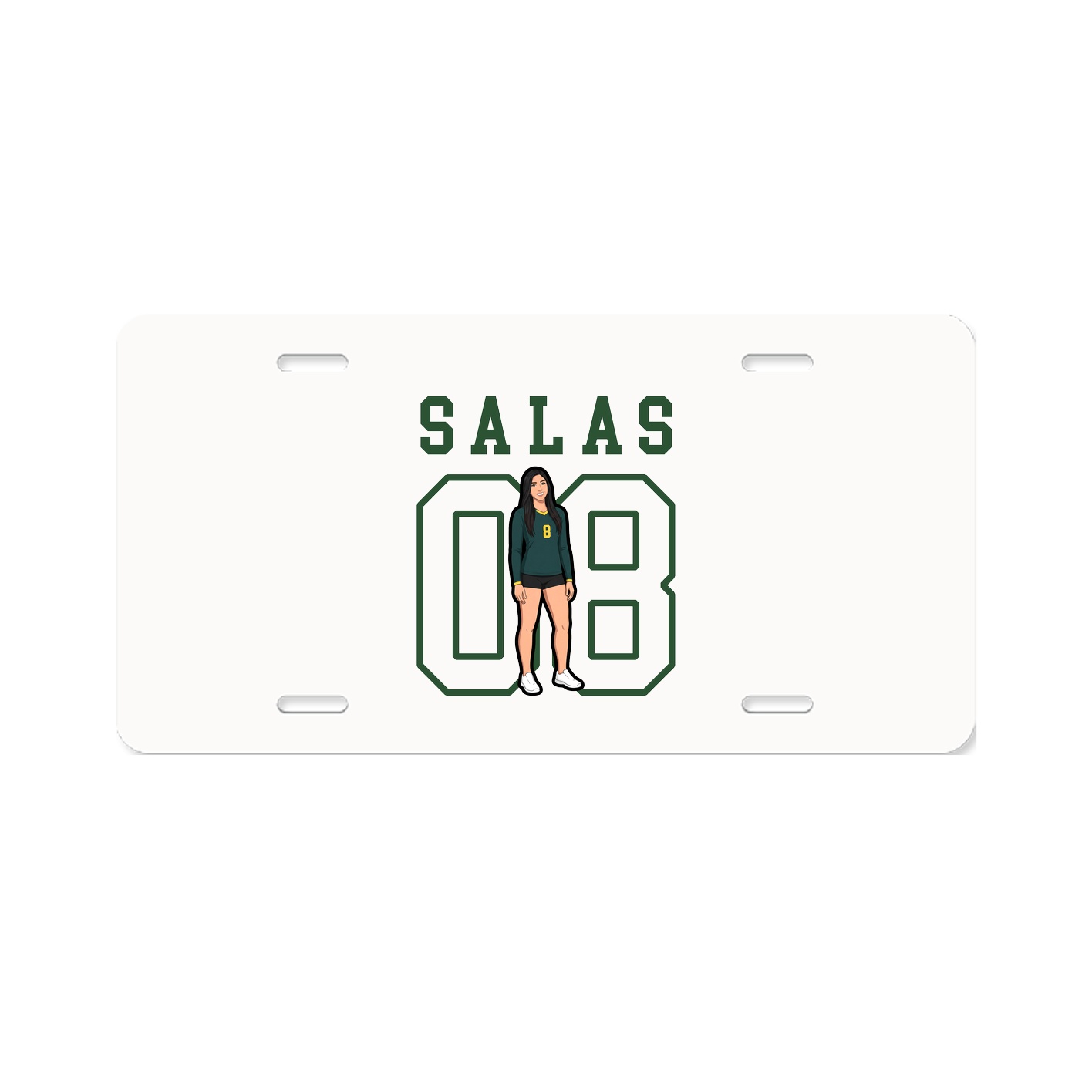 License Plate — Shirsey in Classic