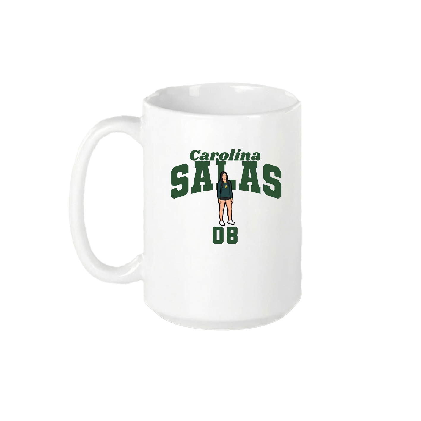 15oz Coffee Mug — Signature Arch in White