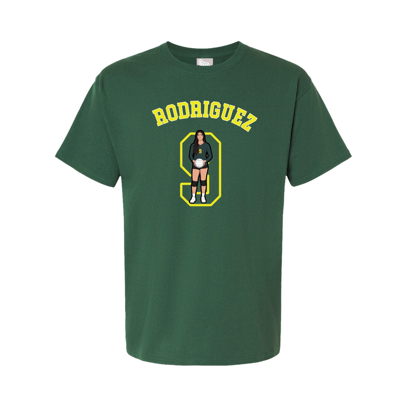 Youth Tee — Shirsey Arch in Green