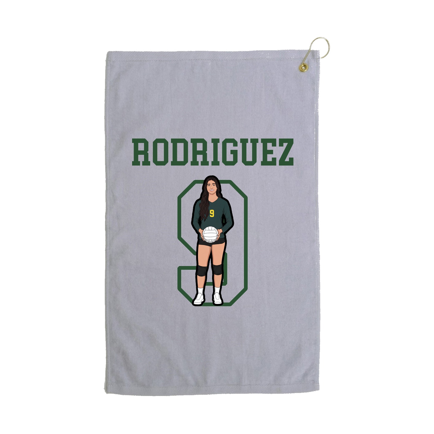 Golf Towel — Shirsey in Grey