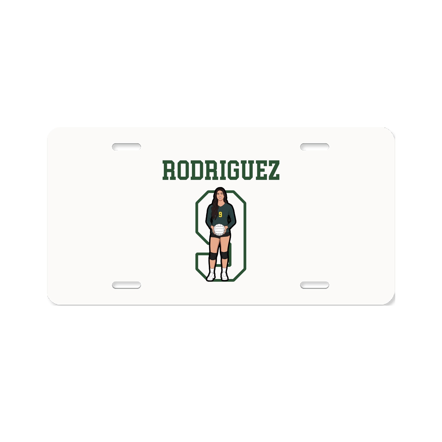 License Plate — Shirsey in Classic
