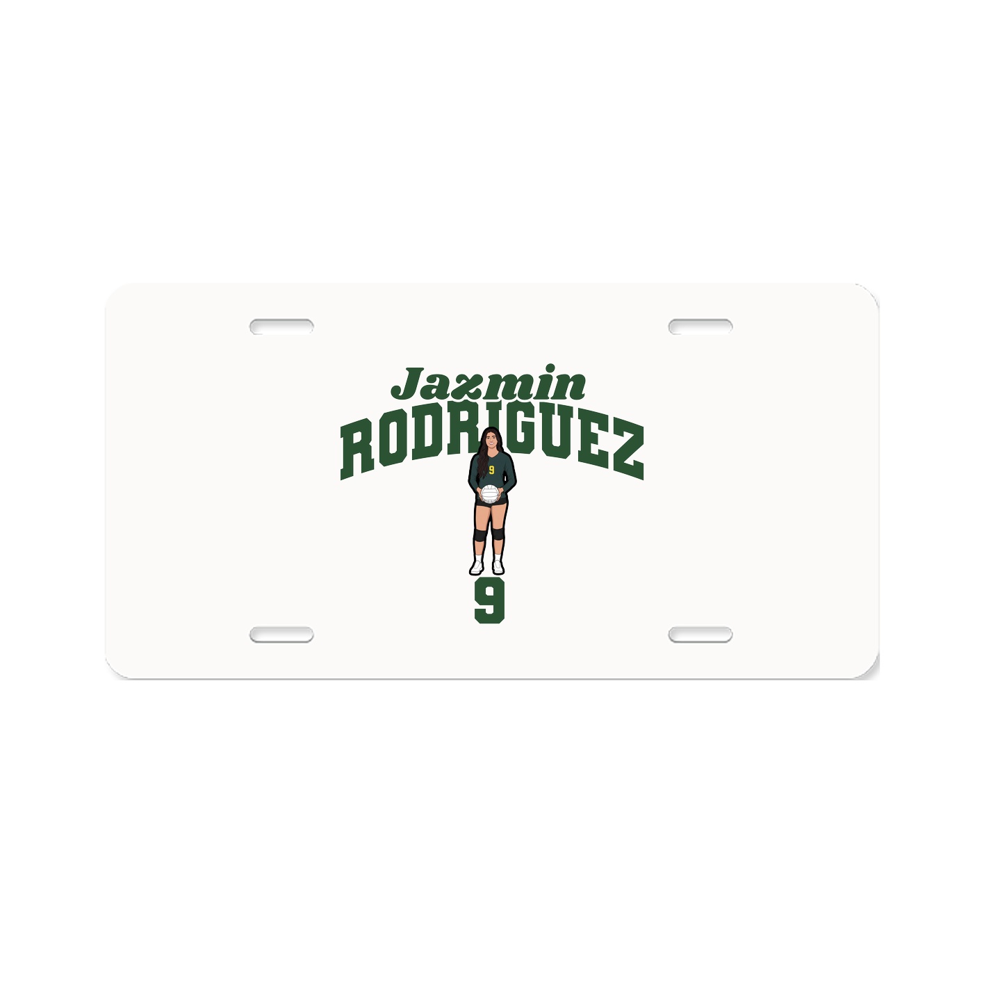 License Plate — Signature Arch in Classic