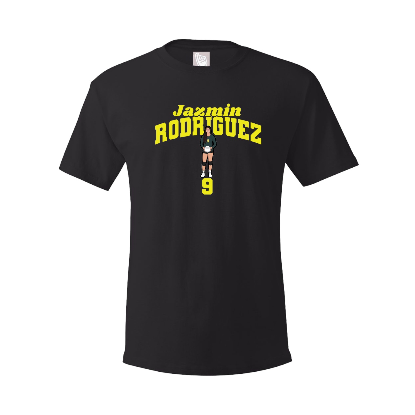 Tee — Signature Arch in Black