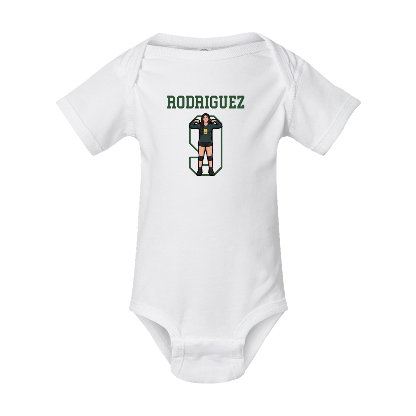 Baby Onesie — Shirsey in White