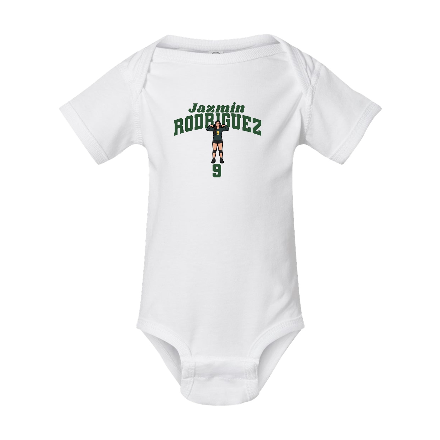 Baby Onesie — Signature Arch in White