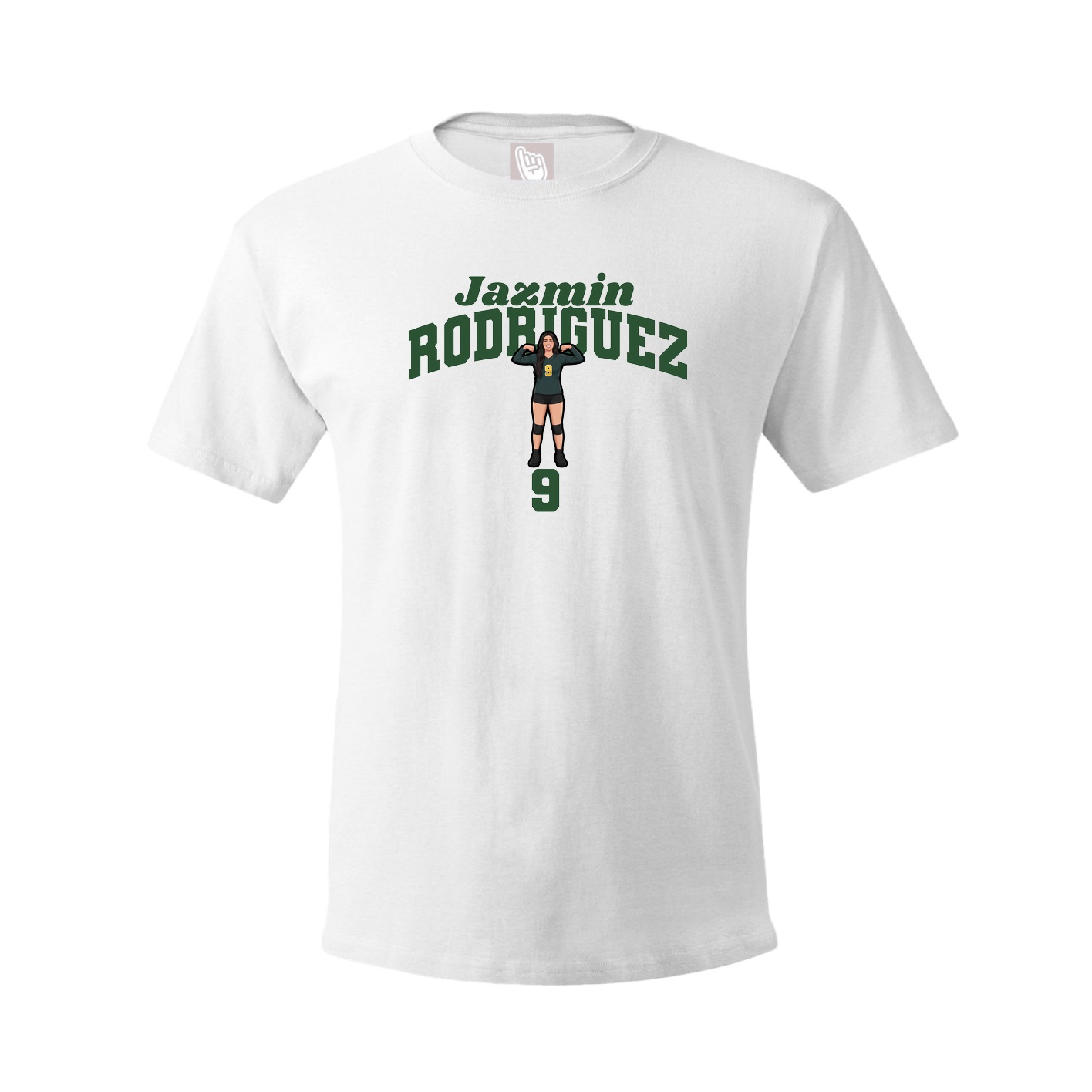 Tee — Signature Arch in White