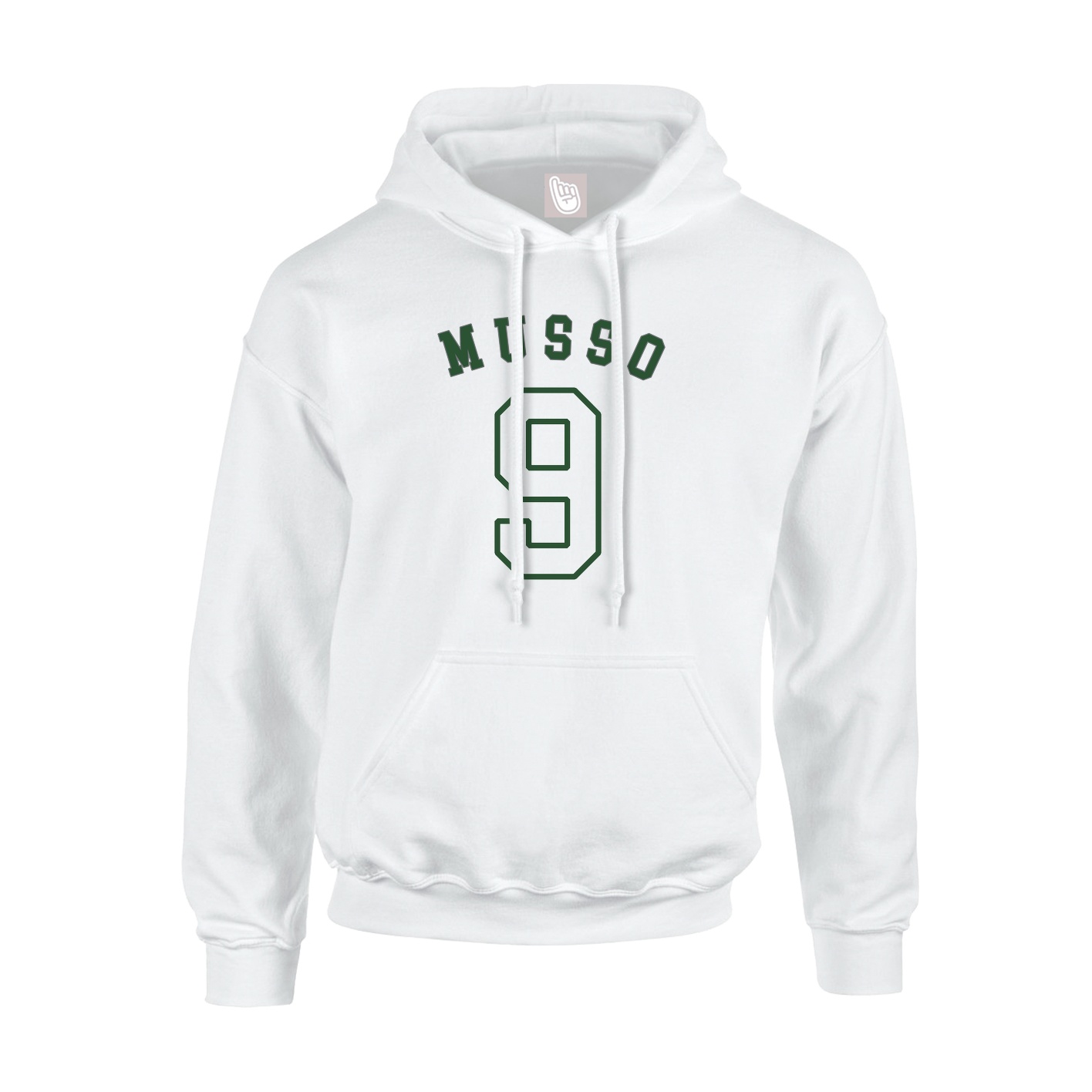 Youth Hoodie — Shirsey Arch in White