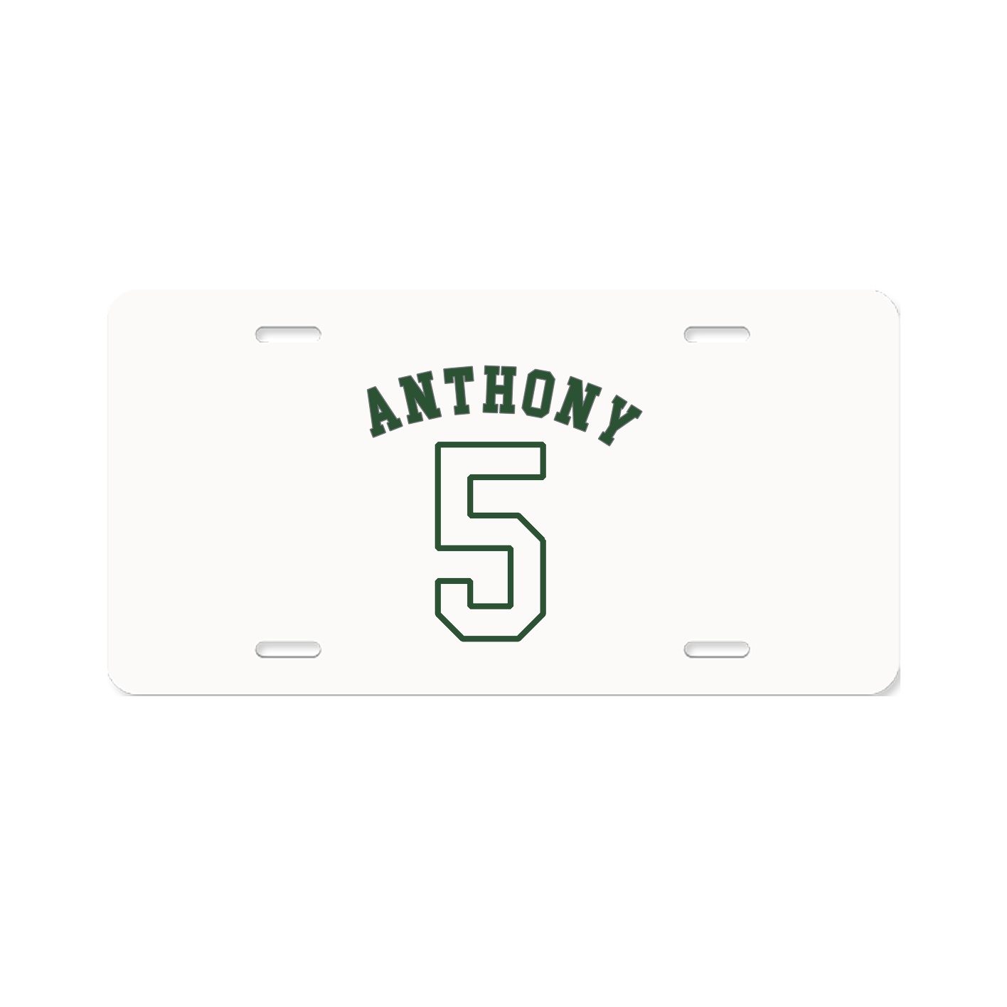License Plate — Shirsey Arch in Classic