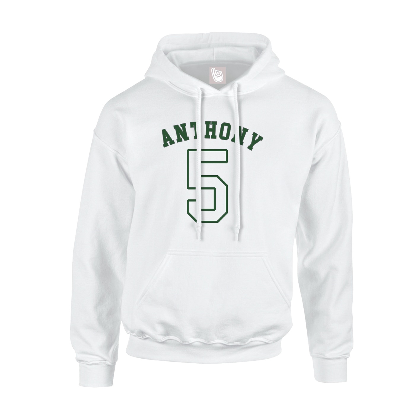 Hoodie — Shirsey Arch in White