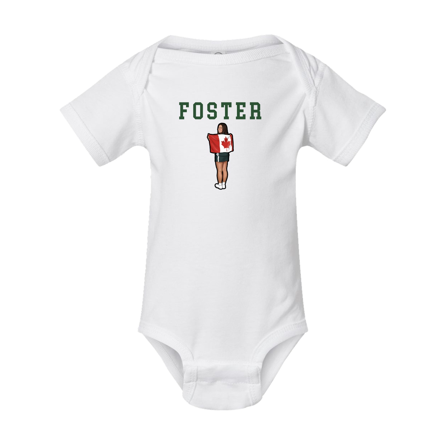 Baby Onesie — Shirsey in White