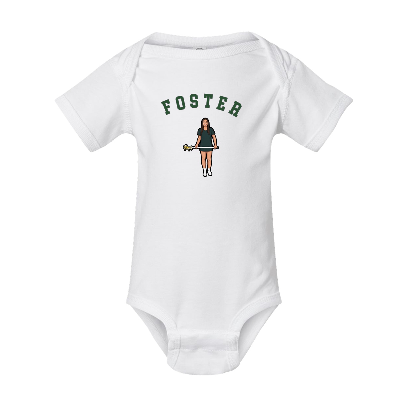 Baby Onesie — Shirsey Arch in White