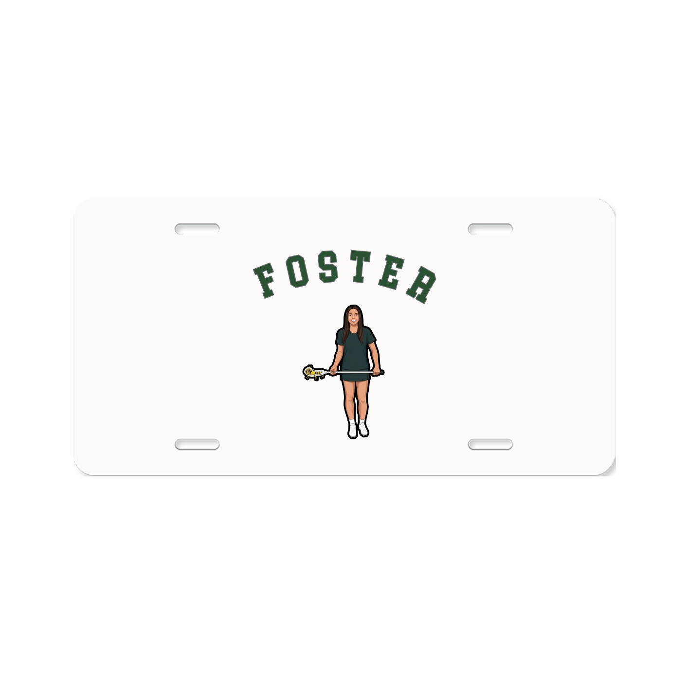 License Plate — Shirsey Arch in Classic