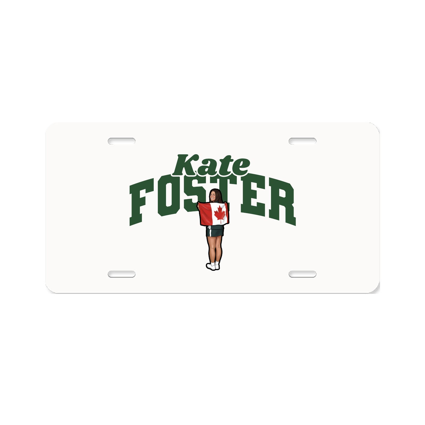 License Plate — Signature Arch in Classic