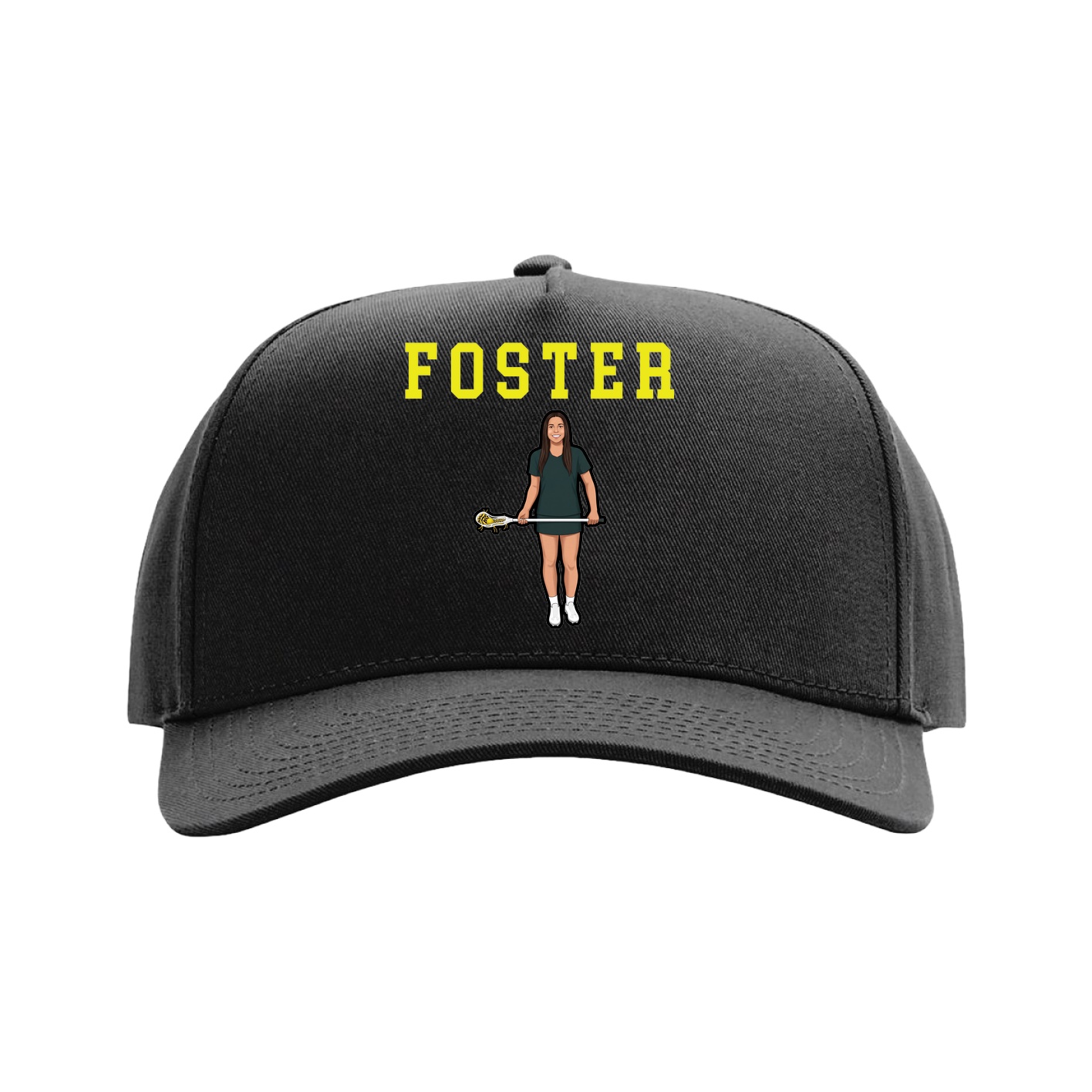 Full Fabric Five-Panel Champ Cap
