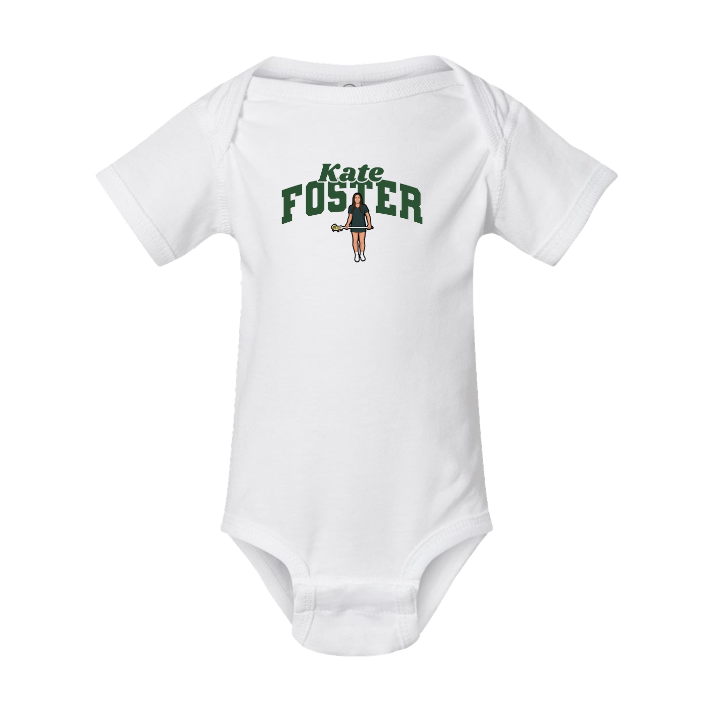 Baby Onesie — Signature Arch in White