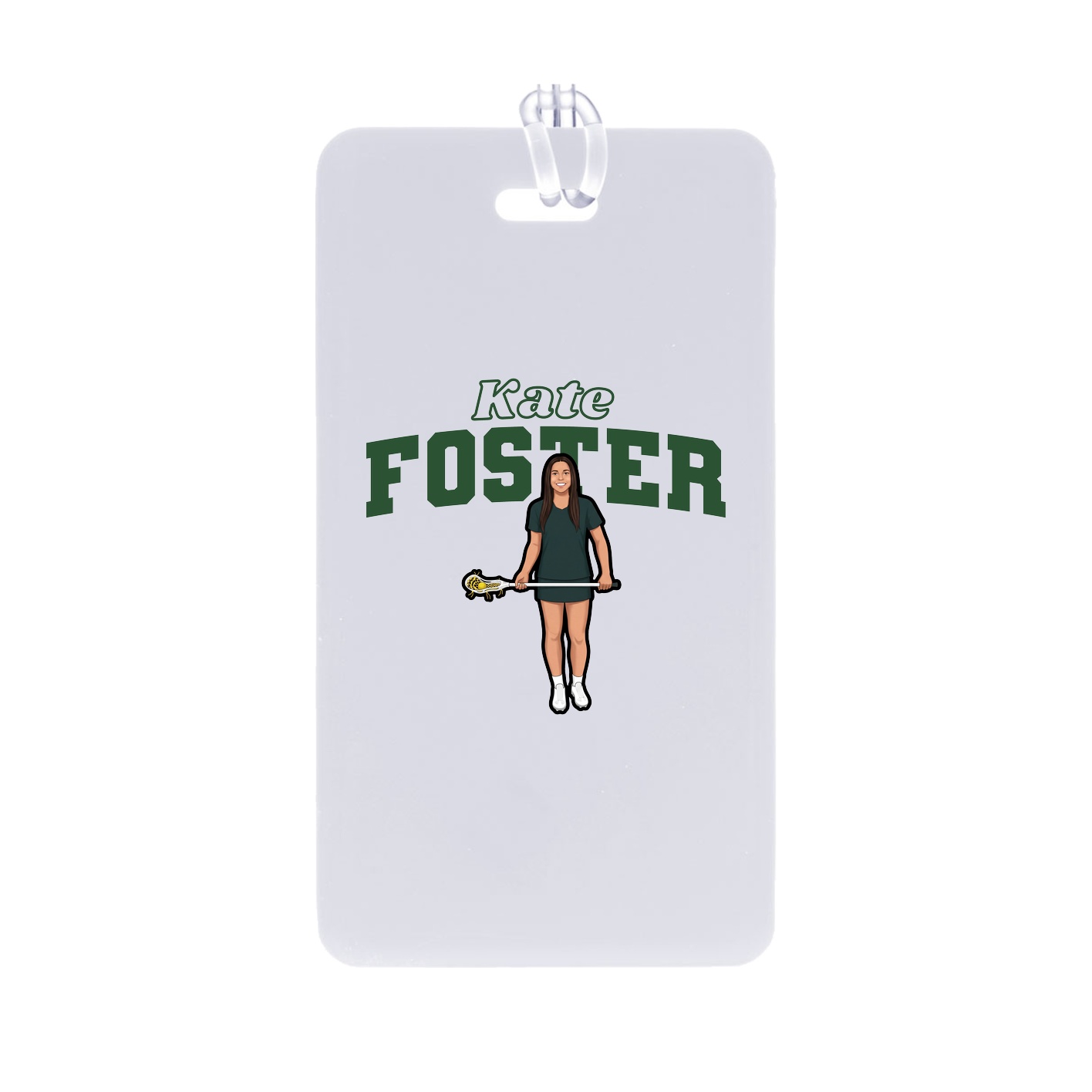 Bag Tag — Name Arch in Classic